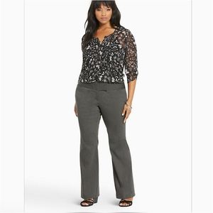 Torrid 20 Tall Gray Dress Pants